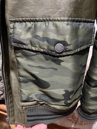 Chaqueta Desigual Hombre Talla XL Camuflaje