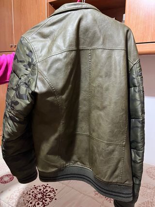 Chaqueta Desigual Hombre Talla XL Camuflaje