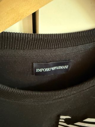 Sudadera Emporio Armani Logo Talla XL
