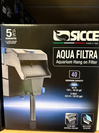 Filtro Cascada SICCE Aqua Filtra 40