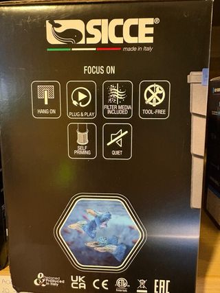 Filtro Cascada SICCE Aqua Filtra 40