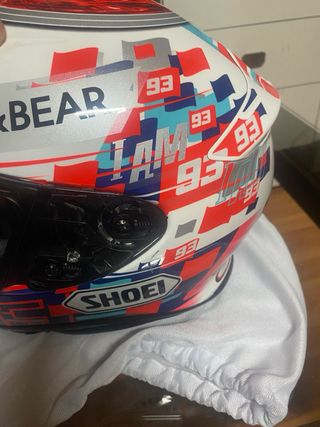 Casco Shoei NXR Marc Márquez power up Talla S