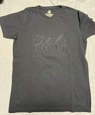 Camiseta Negra EGYPT Talla M