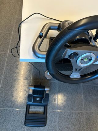 Volante y Pedales X-Box 360 Microsoft