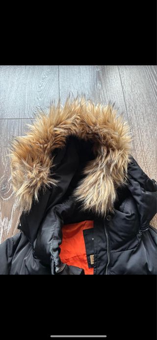 Chaqueta Superdry Negra Larga