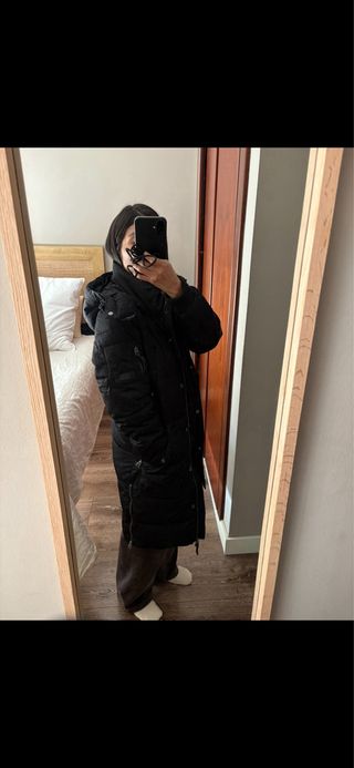 Chaqueta Superdry Negra Larga