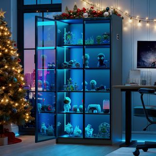 Vitrina expositora LED