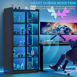 Vitrina expositora LED