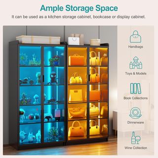 Vitrina expositora LED