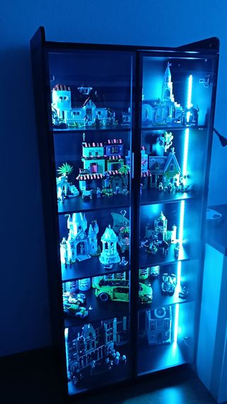 Vitrina expositora LED