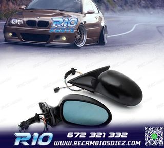 ESPEJOS RETROVISORES BMW E46 COUPE CABRIO ABATIBLES CALEFACT