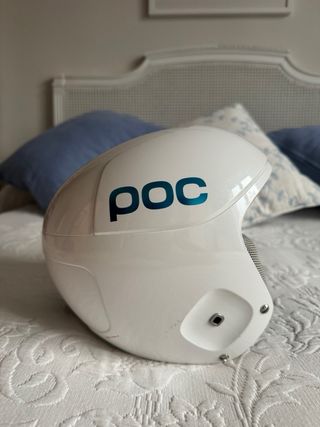 Casco de nieve POC blanco mujer