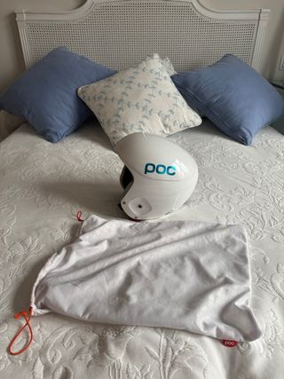 Casco de nieve POC blanco mujer