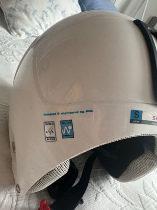 Casco de nieve POC blanco mujer
