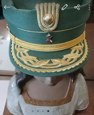 Gorra Legión General sin corona