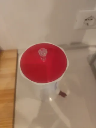 Dosa caffè bianco e rosso