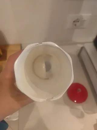 Dosa caffè bianco e rosso