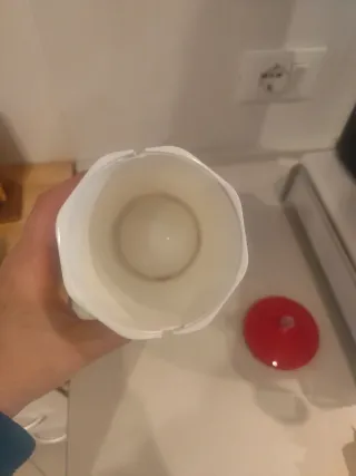 Dosa caffè bianco e rosso