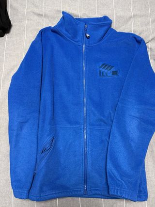 Forro polar Roly azul cremallera Talla M