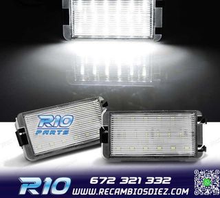 LUCES MATRÍCULA LED SEAT