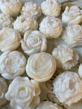 Fiorellini in cera di soia - Candele profumate