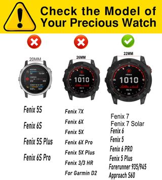 Correa de España Garmin Fenix 8 - 47mm / 7 6 5