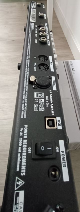 Pedalera Line 6 POD XT Live Guitarra