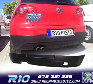 DIFUSOR VOLKSWAGEN VW GOLF 5 03-08 LOOK GTI GANCHO REMOLQUE