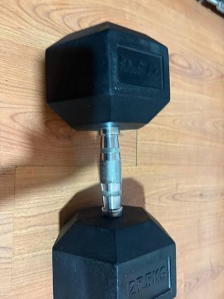 Mancuerna Hexagonal 27.5 KG