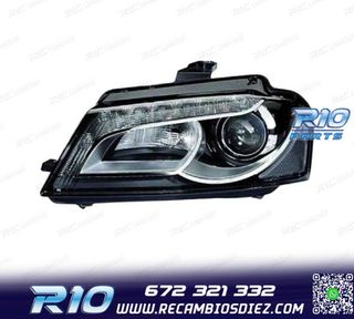 FARO IZQ XENON AUDI A3 08-12 CON LUZ DIURNA
