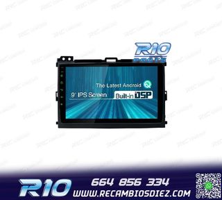 RADIO GPS ANDROID 12 PARA TOYOTA LAND CRUISER 02-09