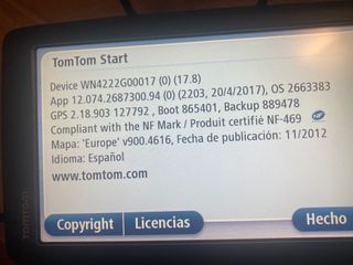 Navegador GPS TomTom
