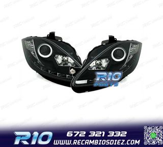 FAROS SEAT LEON ALTEA 09-12 TRU DRL LUZ DIURNA REAL FONDO NE