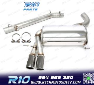 SILENCIOSO ESCAPE AUDI A3 8P 08-12 DOBLE