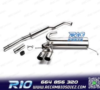 SILENCIOSO ESCAPE AUDI A3 8L 96-03 SIMPLE