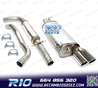SILENCIOSO ESCAPE AUDI A3 8L 96-03 DOBLE
