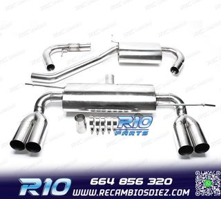 SILENCIOSO ESCAPE AUDI A3 8P 03-12