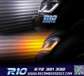 FAROS FULL LED DINAMICOS VOLKSWAGEN VW GOLF 7.5 17-19 LOOK R