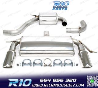 SILENCIOSO ESCAPE AUDI A3 8P 03-08