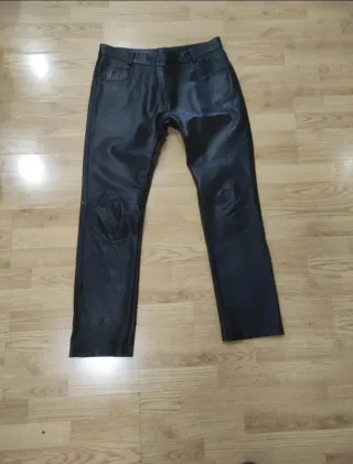 Pantalones de piel para moto Custom