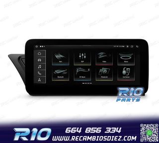 RADIO GPS ANDROID 12 AUDI A4 B8 A5 OCTA CORE 4GB RAM 64GB RO
