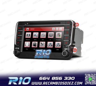 RADIO NAVEGADOR 7" PARA SEAT SKODA VOLKSWAGEN VW USB GPS TAC