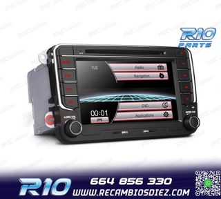 RADIO NAVEGADOR 7" PARA SEAT SKODA VOLKSWAGEN VW USB GPS TAC