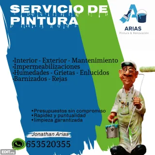 Servicio de pintura