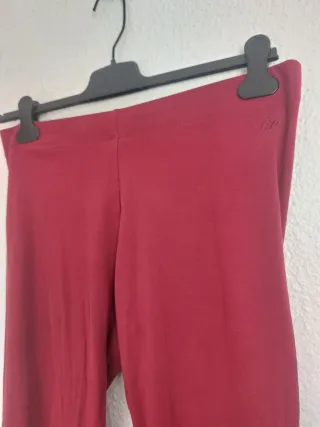 Leggings burdeos talla XL