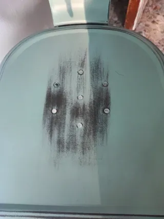 Silla Tolix Metal Teal