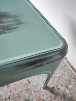 Silla Tolix Metal Teal