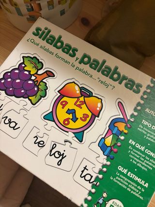 Lote Montessori: juguetes Madera