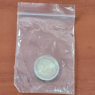 Moneta 2 euro Città del Vaticano 2025 mai circolat