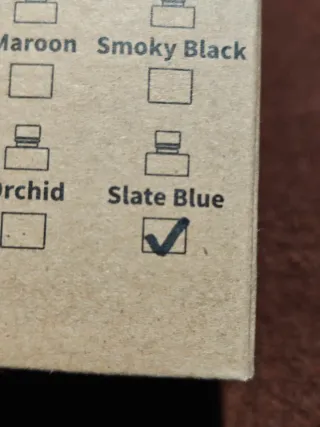 Resina Impresora 3D (color azul pizarra)